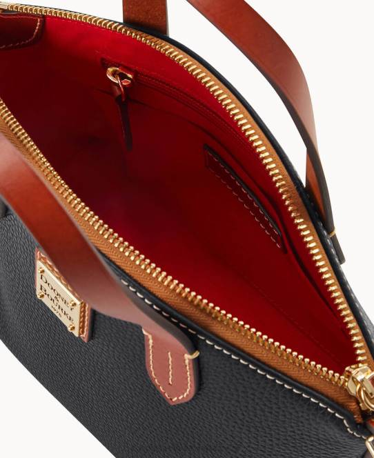 Dooney & Bourke Rubypose med småsten med karton JV0J717 poser sort