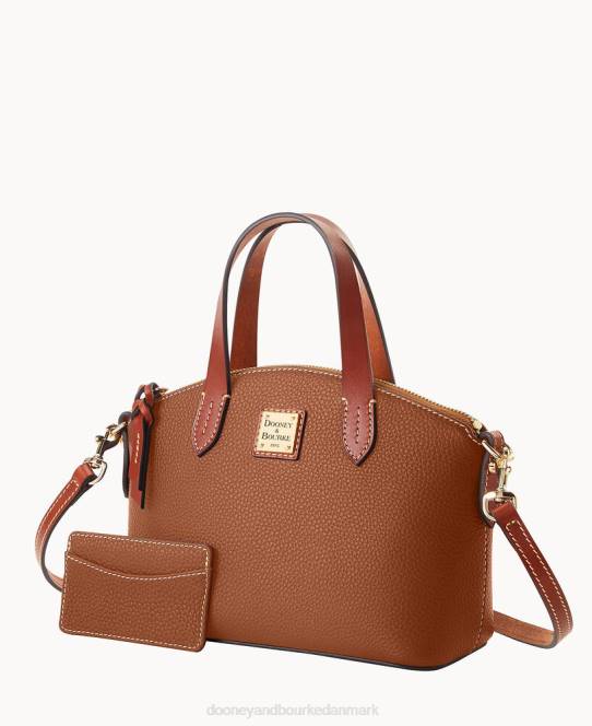 Dooney & Bourke Rubypose med småsten med karton JV0J719 poser karamel