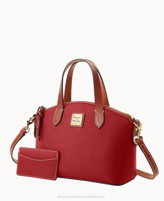 Dooney & Bourke Rubypose med småsten med karton JV0J725 poser rød