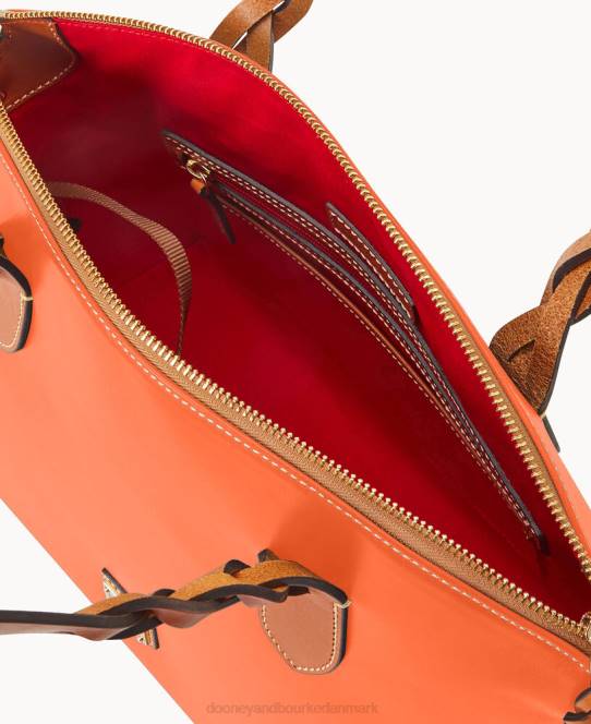 Dooney & Bourke Wexford celeste taske i læder JV0J473 poser koral