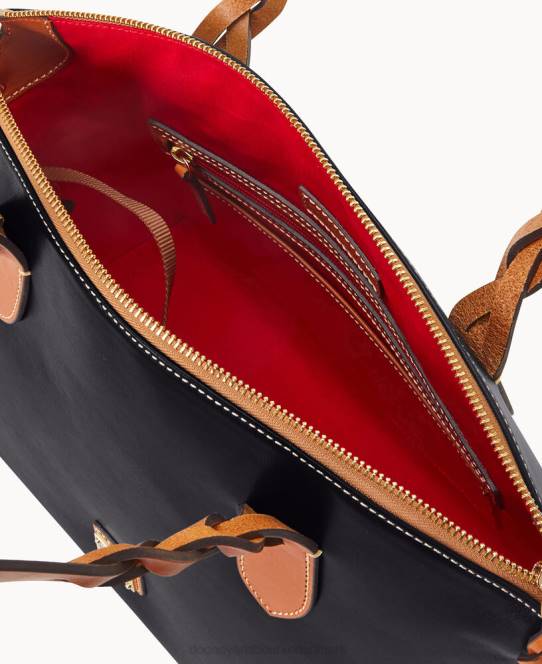 Dooney & Bourke Wexford celeste taske i læder JV0J474 poser sort