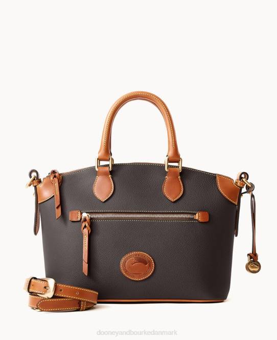 Dooney & Bourke alt vejr læder 3.0 kuppeltaske 30 JV0J249 poser sort