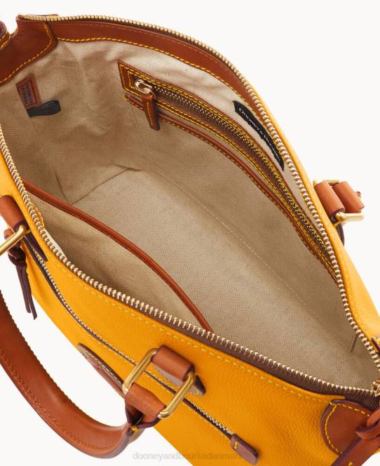Dooney & Bourke alt vejr læder 3.0 kuppeltaske 30 JV0J251 poser gemse