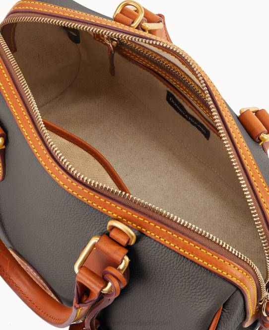 Dooney & Bourke alt vejr læder 3.0 tønde taske 28 JV0J265 poser sort