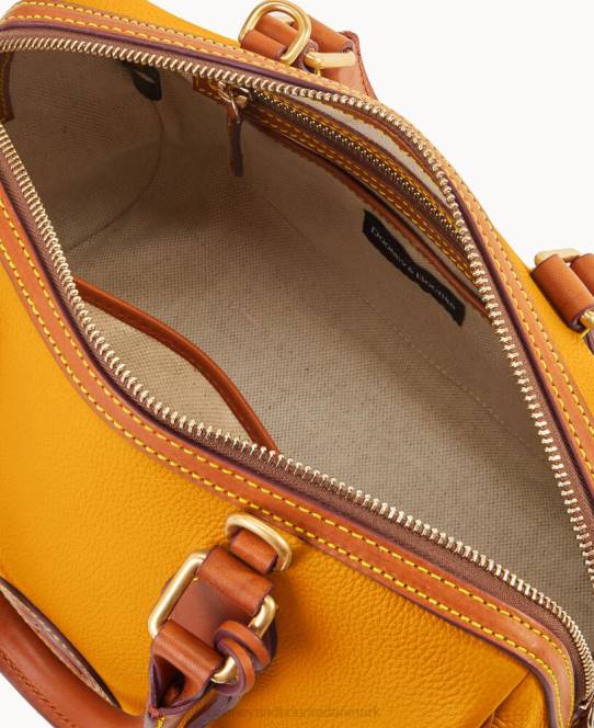Dooney & Bourke alt vejr læder 3.0 tønde taske 28 JV0J267 poser gemse