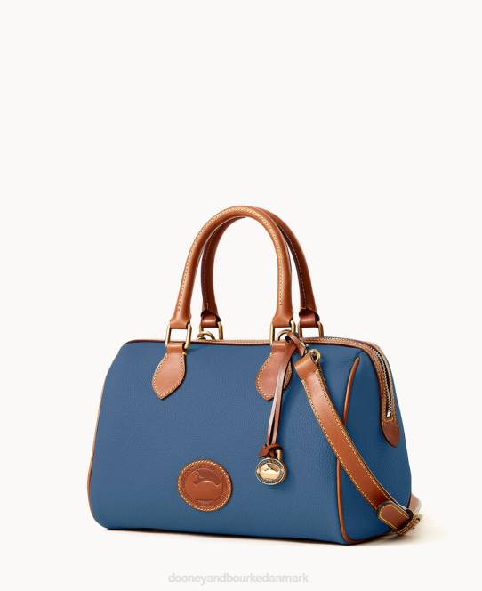 Dooney & Bourke alt vejr læder 3.0 tønde taske 28 JV0J268 poser denim