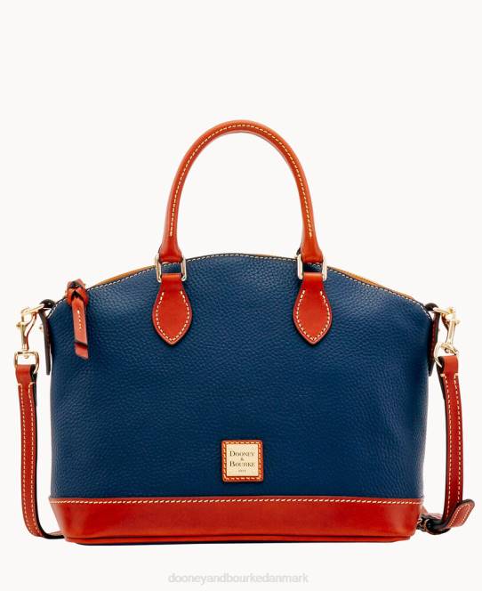 Dooney & Bourke darcy taske af småsten JV0J585 poser midnatsblå