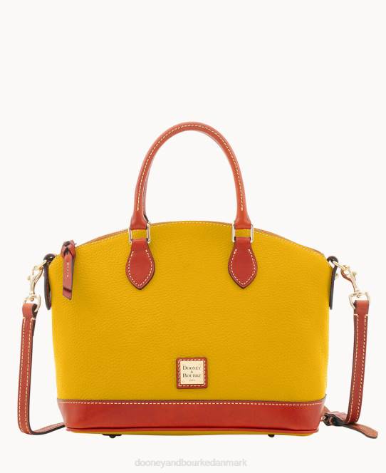 Dooney & Bourke darcy taske af småsten JV0J589 poser sennep