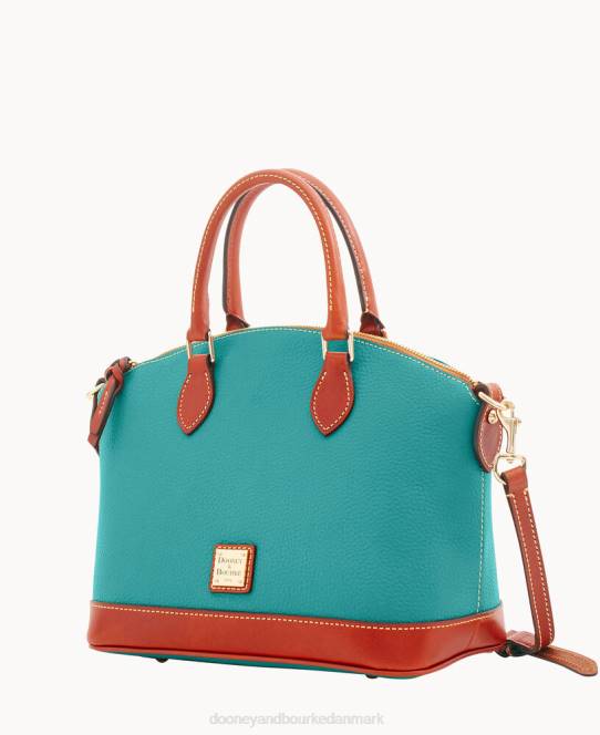 Dooney & Bourke darcy taske af småsten JV0J590 poser grøn mynte