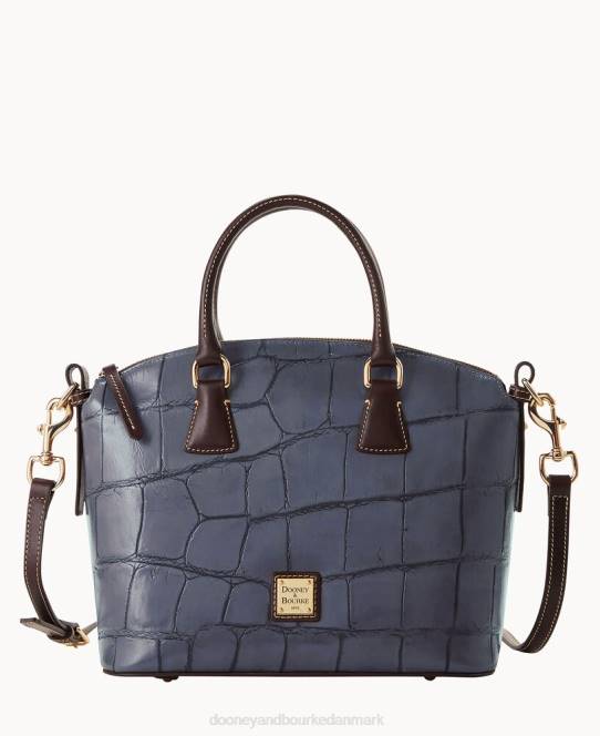 Dooney & Bourke denison kuppeltaske JV0J765 poser stål blå