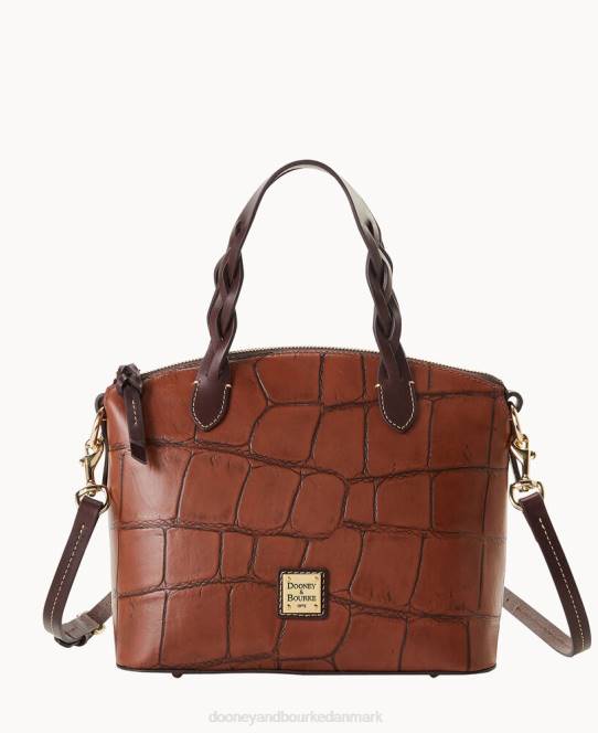 Dooney & Bourke denison lille heidi taske JV0J667 poser cognac