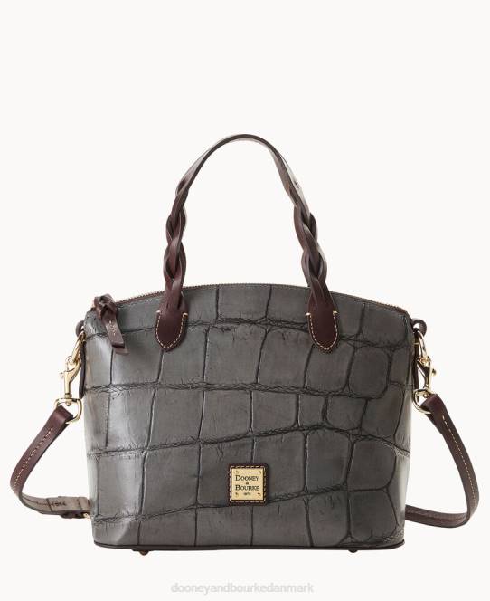 Dooney & Bourke denison lille heidi taske JV0J669 poser røg grå