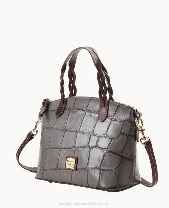 Dooney & Bourke denison lille heidi taske JV0J669 poser røg grå