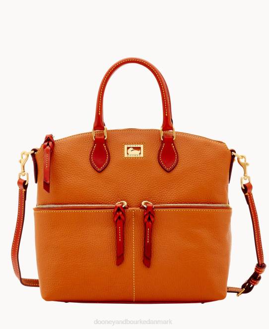 Dooney & Bourke dillen dobbelt lommetaske JV0J133 poser karamel
