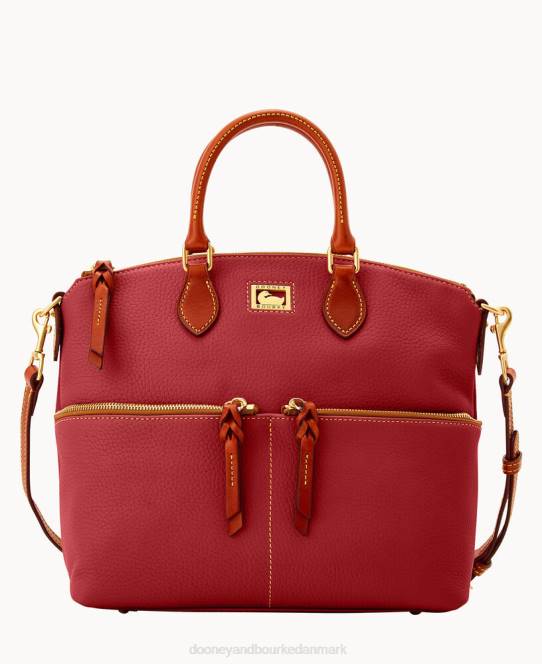 Dooney & Bourke dillen dobbelt lommetaske JV0J135 poser rød