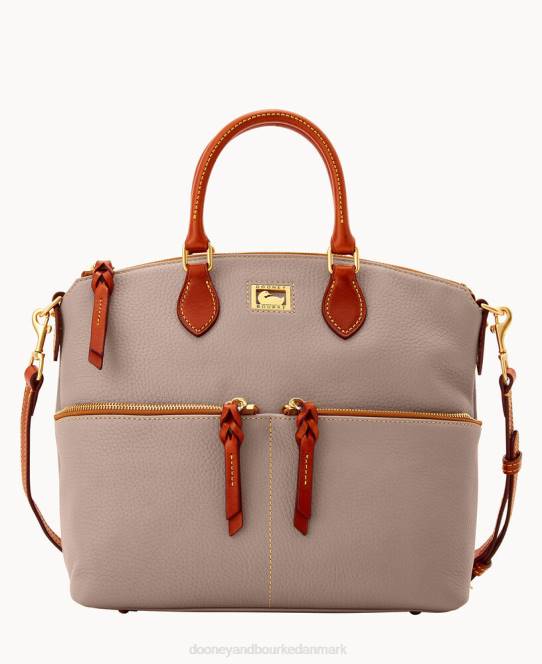 Dooney & Bourke dillen dobbelt lommetaske JV0J136 poser taupe