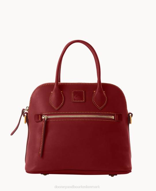Dooney & Bourke florentinsk kuppeltaske JV0J1594 poser bordeaux