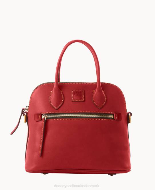 Dooney & Bourke florentinsk kuppeltaske JV0J1599 poser rød
