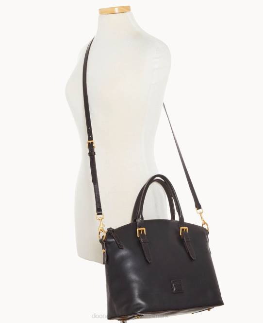Dooney & Bourke florentinsk kuppeltaske JV0J383 poser sort