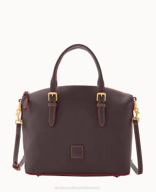 Dooney & Bourke florentinsk kuppeltaske JV0J384 poser brun tmoro