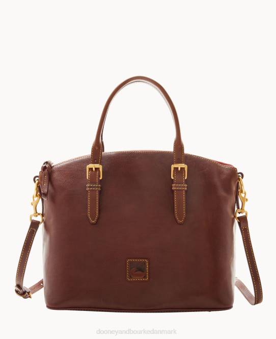 Dooney & Bourke florentinsk kuppeltaske JV0J385 poser kastanje