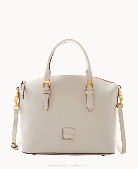 Dooney & Bourke florentinsk kuppeltaske JV0J386 poser ecru