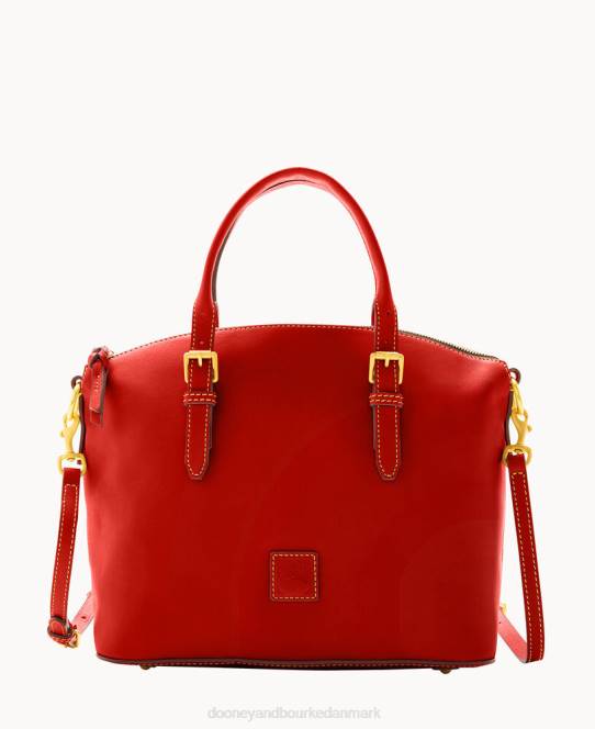Dooney & Bourke florentinsk kuppeltaske JV0J389 poser rød