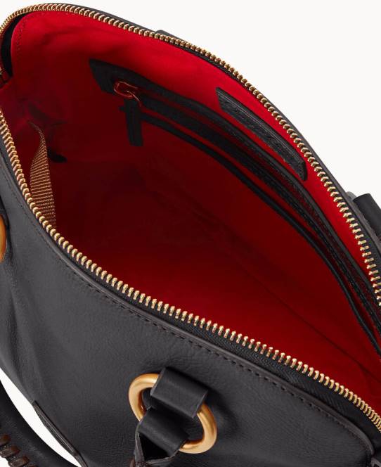Dooney & Bourke florentinsk kuppeltaske JV0J612 poser sort