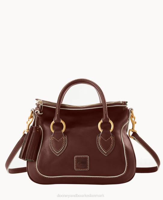 Dooney & Bourke florentinsk lille taske JV0J741 poser kastanje