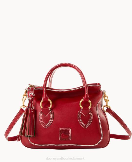 Dooney & Bourke florentinsk lille taske JV0J745 poser rød