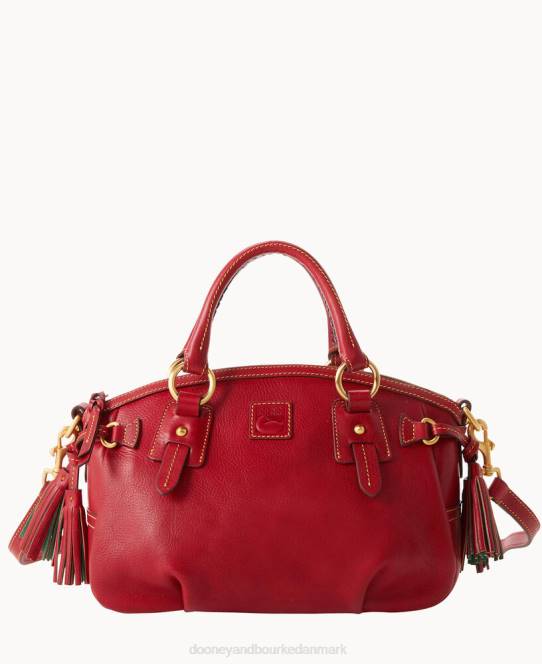 Dooney & Bourke florentinsk medium posttaske JV0J800 poser rød