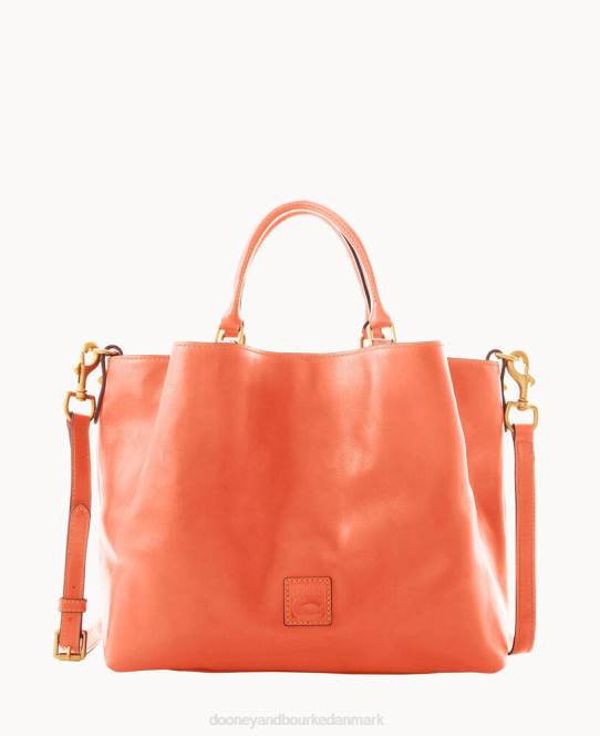 Dooney & Bourke florentinsk stor barlow JV0J415 poser laks