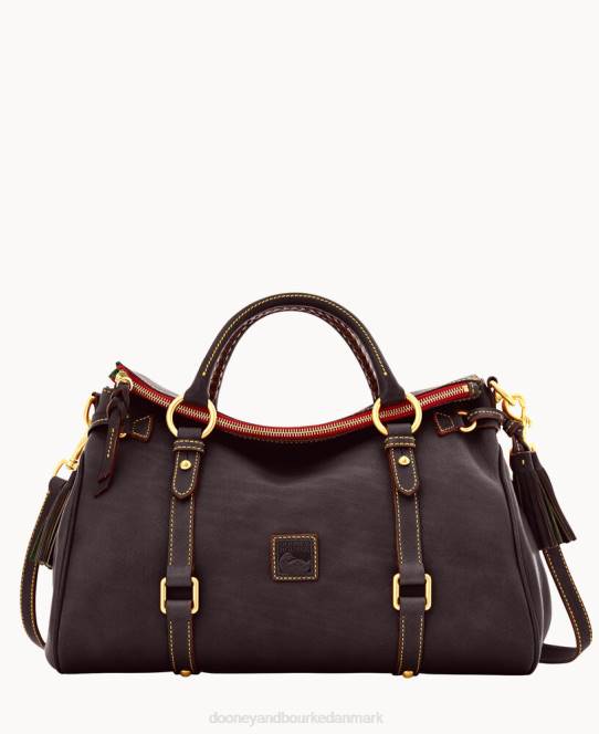 Dooney & Bourke florentinsk stor taske JV0J29 poser brun tmoro