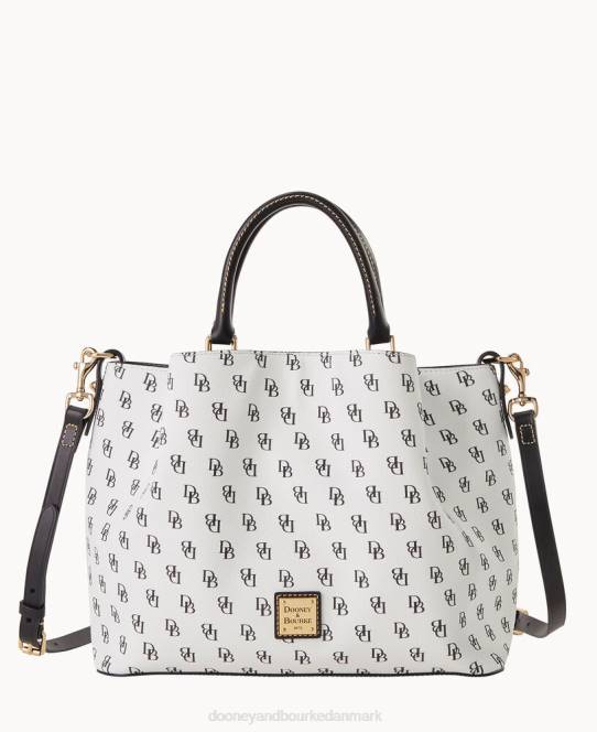 Dooney & Bourke gretta brenna JV0J49 poser hvid sort