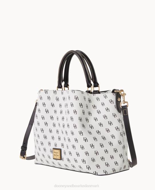 Dooney & Bourke gretta brenna JV0J49 poser hvid sort