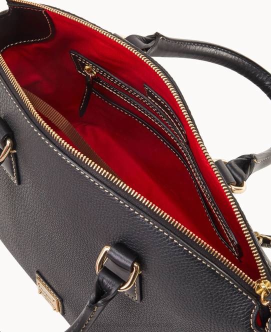 Dooney & Bourke kuppeltaske med småsten JV0J156 poser sort