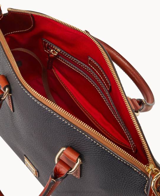 Dooney & Bourke kuppeltaske med småsten JV0J157 poser sort