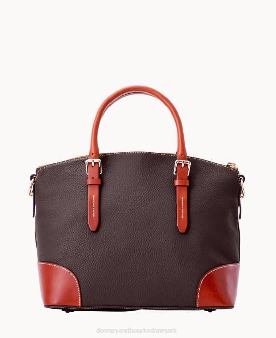 Dooney & Bourke kuppeltaske med småsten JV0J573 poser brun tmoro