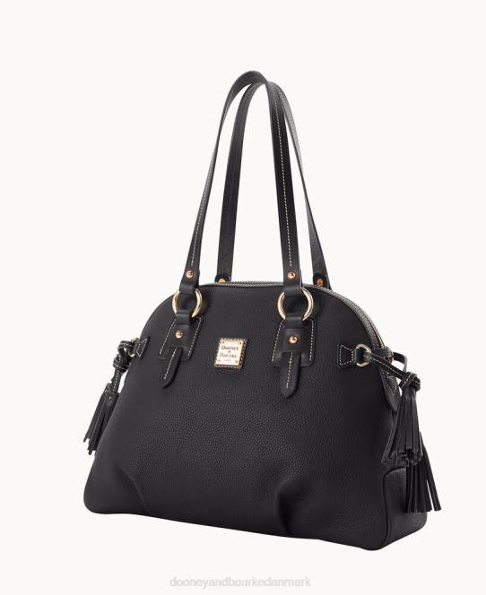 Dooney & Bourke kuppeltaske med småsten JV0J780 poser sort