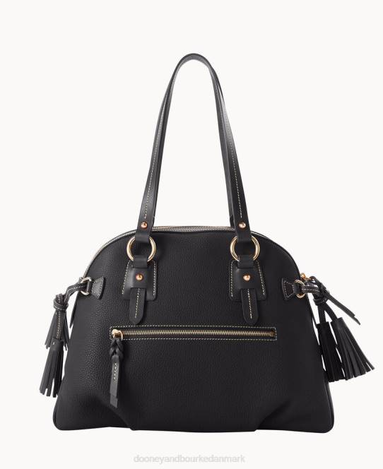 Dooney & Bourke kuppeltaske med småsten JV0J780 poser sort