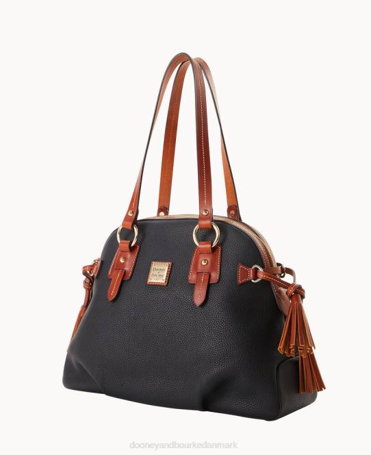 Dooney & Bourke kuppeltaske med småsten JV0J781 poser sort