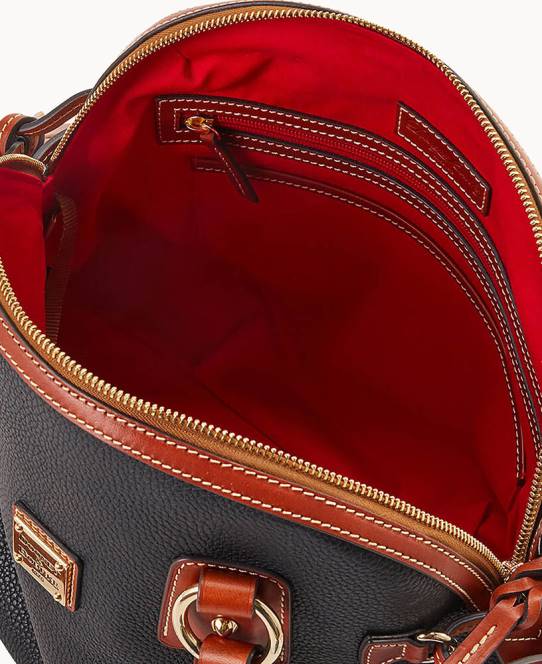 Dooney & Bourke kuppeltaske med småsten JV0J781 poser sort