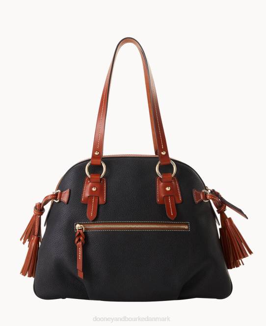 Dooney & Bourke kuppeltaske med småsten JV0J781 poser sort