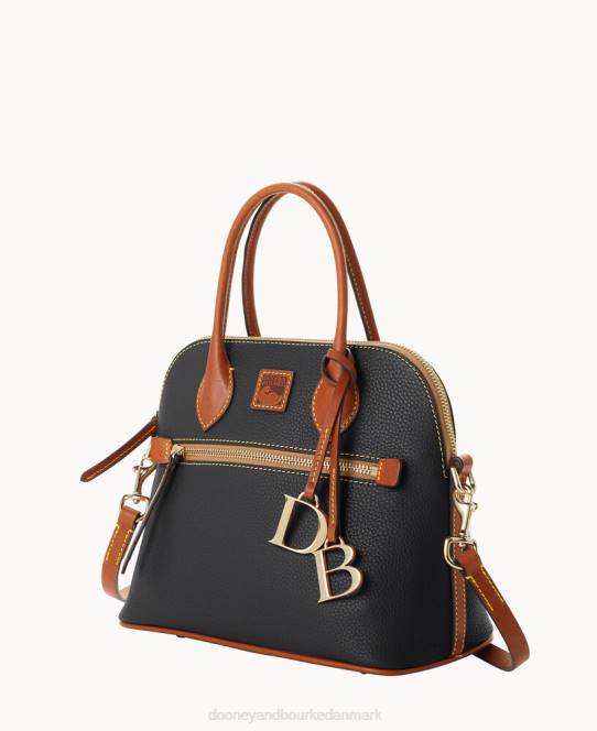 Dooney & Bourke kuppeltaske med småsten JV0J9 poser sort