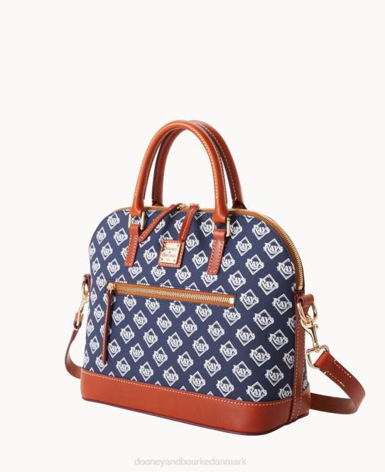 Dooney & Bourke mlb kuppeltaske med lynlås JV0J290 poser stråler