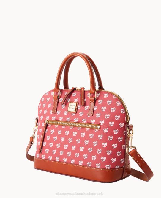 Dooney & Bourke mlb kuppeltaske med lynlås JV0J303 poser statsborgere