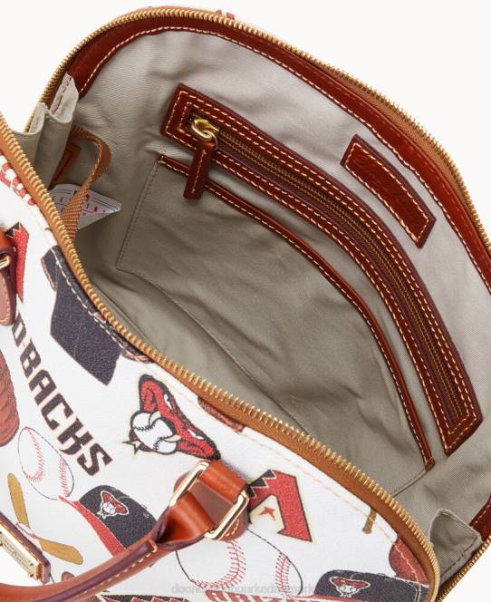 Dooney & Bourke mlb lynlåstaske med lynlås JV0J218 poser diamantryg