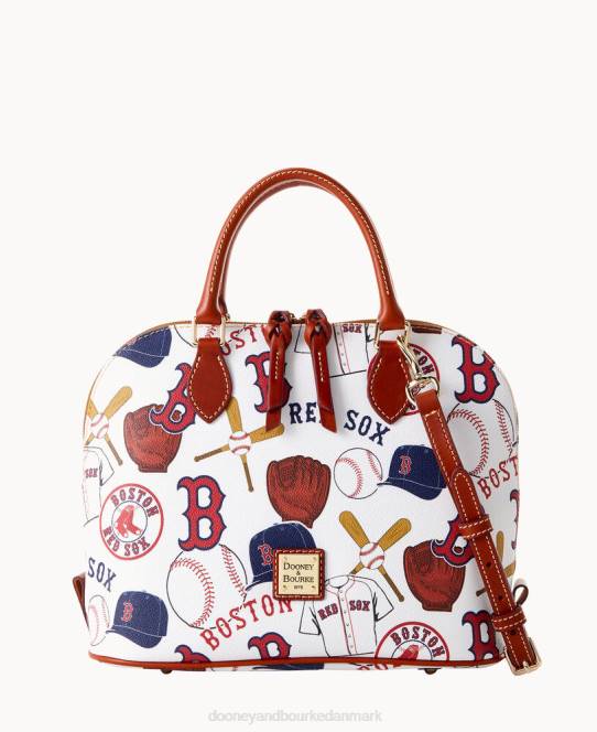 Dooney & Bourke mlb lynlåstaske med lynlås JV0J246 poser red Sox