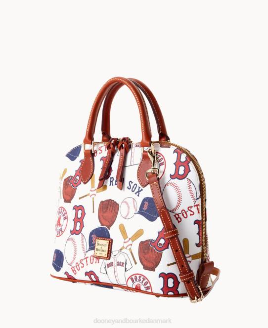 Dooney & Bourke mlb lynlåstaske med lynlås JV0J246 poser red Sox
