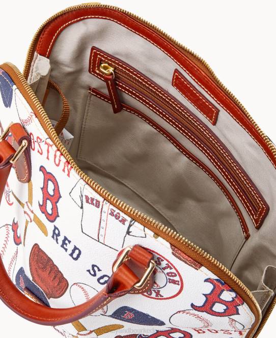 Dooney & Bourke mlb lynlåstaske med lynlås JV0J246 poser red Sox